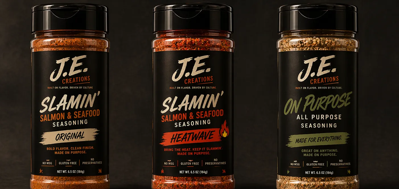 J.E. Creations Seasoning Labels